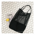 2021 New Simple Fashion Large Capacity Women Mesh Transparent Bag Double-Layer Large Beach Bags